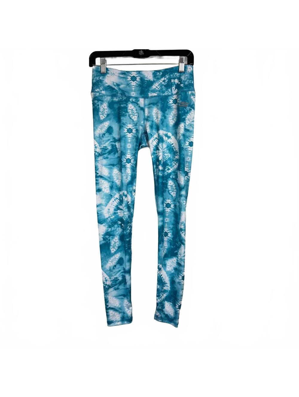 Skechers Blue and White Leggings Women's Size Small